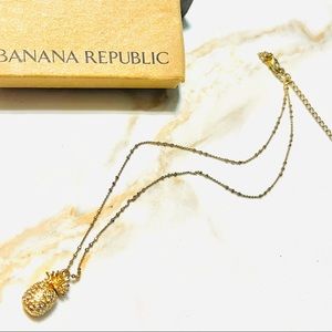 Banana Republic Pineapple Necklace